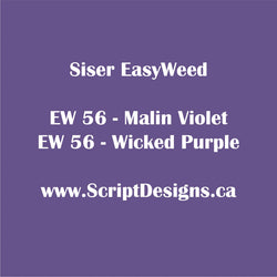56 Mauvais Violet - Siser EasyWeed HTV