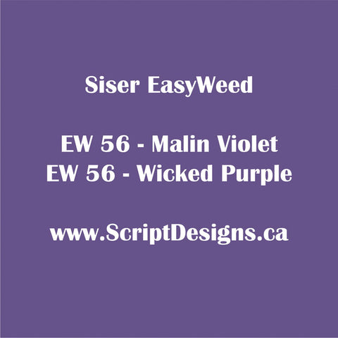 56 Wicked Purple - Siser EasyWeed HTV