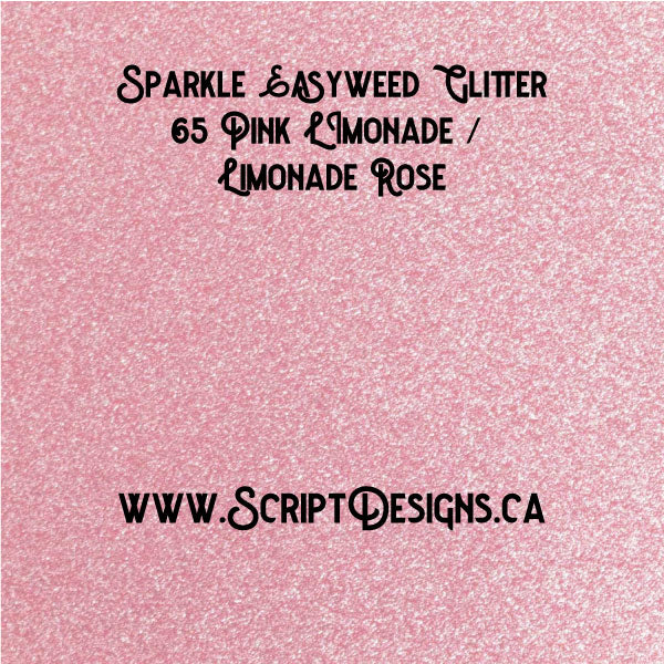 65 Limonade Rose - Siser Sparkle HTV