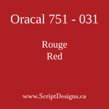 751 Oracal Marine grade - Rouleaux de 5 à 50 yards