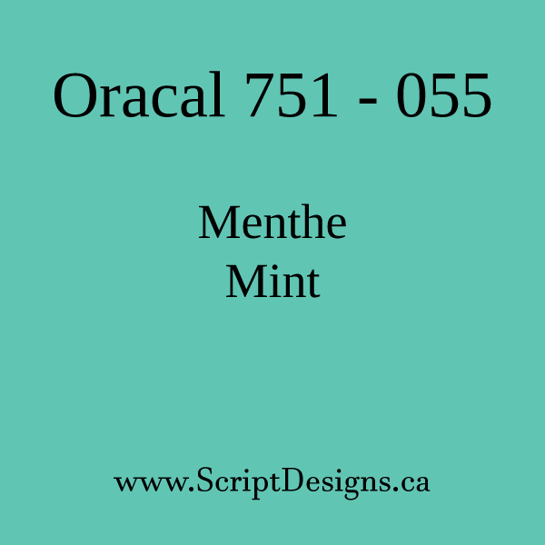 751 Oracal Marine grade - Sheets from 12'' to 36'' (1 yard)