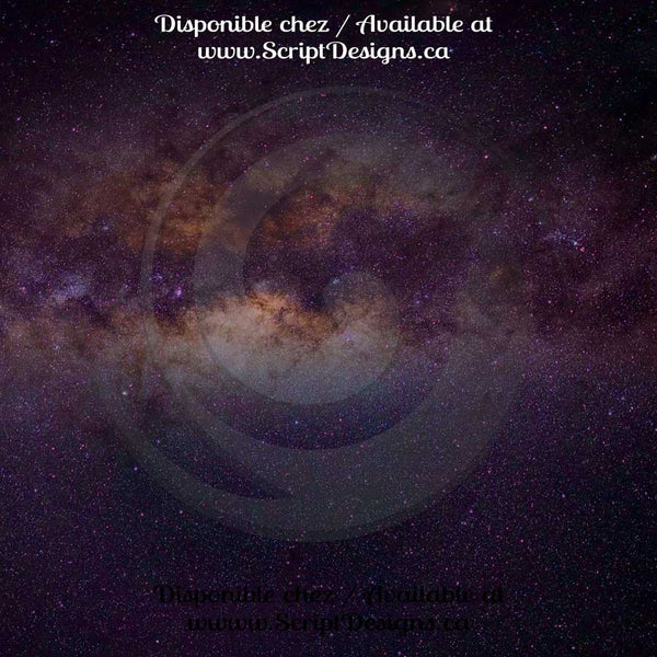 Space Ombre - Patterned Adhesive Vinyl (18 Different designs available)