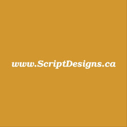 824 Imitation Gold - Oracal 651 Vinyl - ScriptDesigns - 1