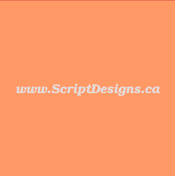 341 Coral - Oracal 951 Vinyl (like 651) - ScriptDesigns