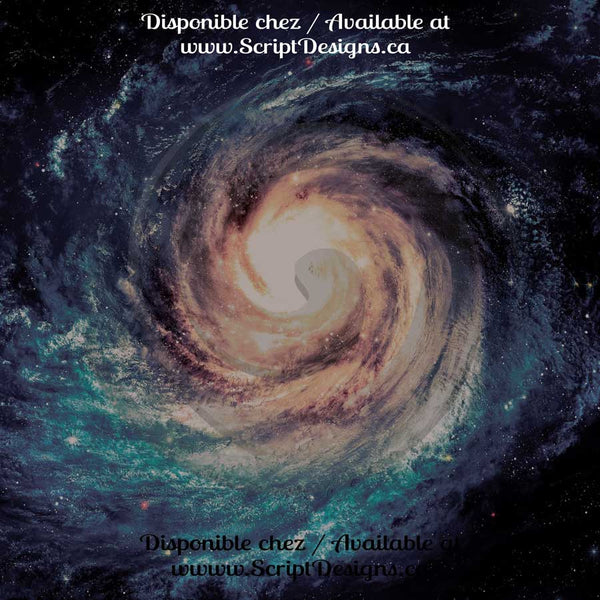 Space Ombre - Patterned Adhesive Vinyl (18 Different designs available)