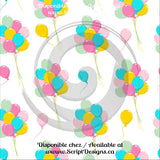 Birthday - Patterned Adhesive Vinyl (16 Different designs available)