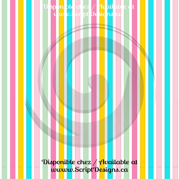 Birthday - Patterned Adhesive Vinyl (16 Different designs available)