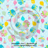 Birthday - Patterned Adhesive Vinyl (16 Different designs available)