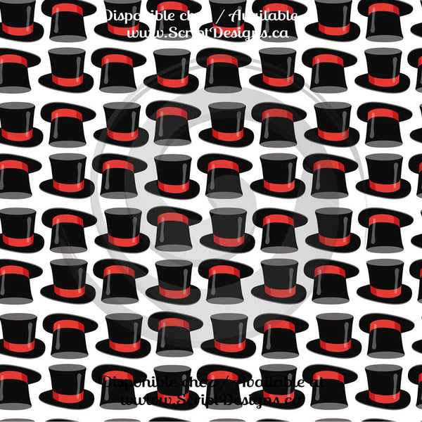 Magician - Patterned Heat Transfer Vinyl (16 Different designs available)