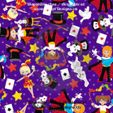Magician - Patterned Heat Transfer Vinyl (16 Different designs available)