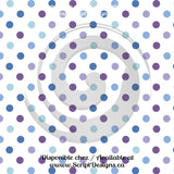 Lilac Nautical Theme - Patterned HTV (16 Different designs available)