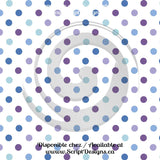 Lilac Nautical Theme - Patterned Adhesive Vinyl (16 Designs)