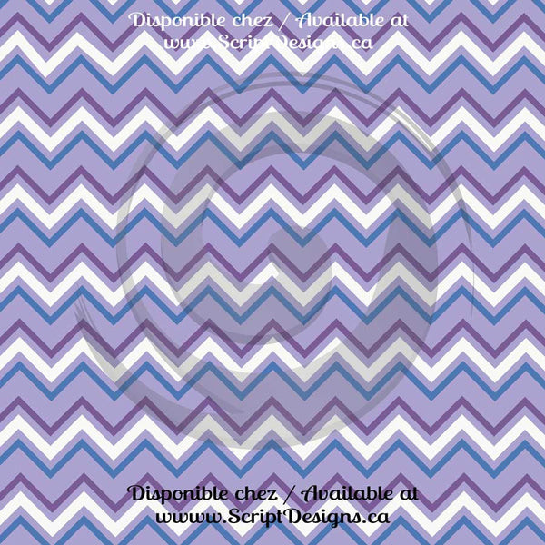 Thème nautique lilas - HTV à motifs (16 modèles différents disponibles)