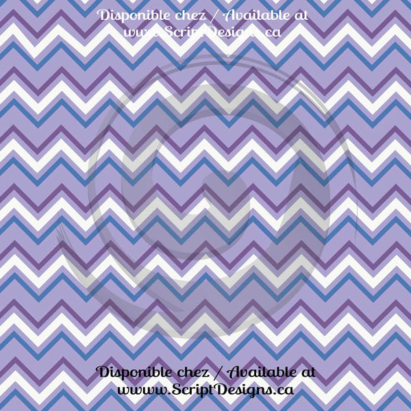 Lilac Nautical Theme - Patterned HTV (16 Different designs available)