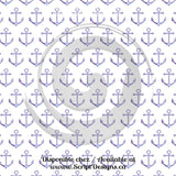 Thème nautique lilas - HTV à motifs (16 modèles différents disponibles)