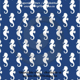 Pink and Blue Nautical Theme - Patterned Adhesive Vinyl (16 Different designs available)