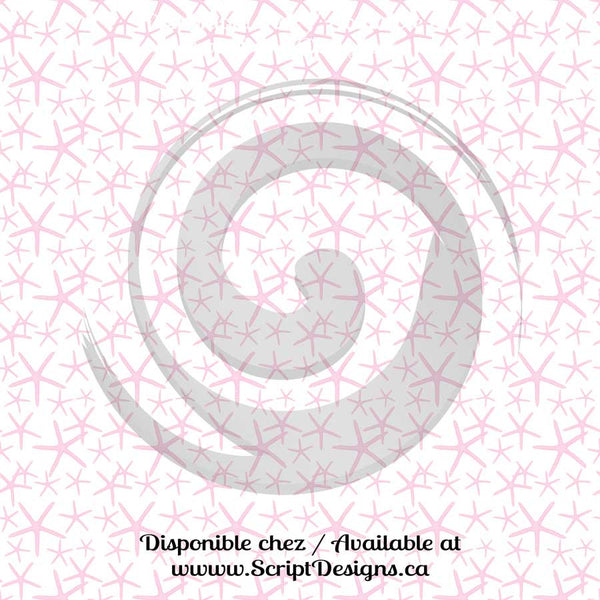 Thème nautique rose et bleu - HTV à motifs (16 modèles différents disponibles) 