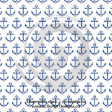 Pink and Blue Nautical Theme - Patterned HTV (16 Different designs available)