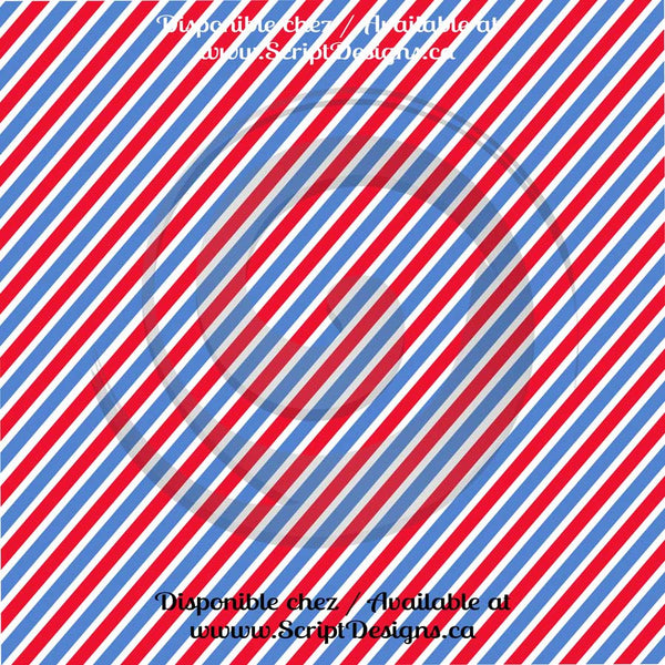 School Time - Patterned Adhesive Vinyl (16 Different designs available)