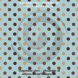 Café (nuances de bleu) - Vinyle adhésif à motifs (16 modèles différents disponibles) 