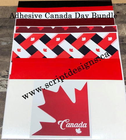 Canada Day Adhesive Bundle