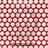 Baseball - Patterned Adhesive Vinyl  (13 Different designs available)