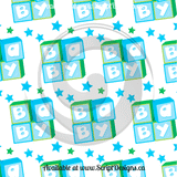 Baby Boy - Patterned HTV (12 Designs) - ScriptDesigns - 9