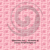 Be Mine - Patterned Adhesive Vinyl  (12 Designs) - ScriptDesigns - 7