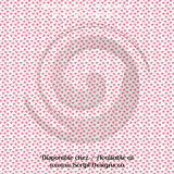 Be Mine Petite - Patterned Adhesive Vinyl  (12 Designs) - ScriptDesigns - 11