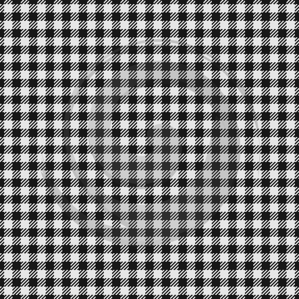 Buffalo Plaid  - Patterned Adhesive Vinyl (6 Designs) - ScriptDesigns - 4