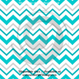 Teal Blue Elephants - Patterned Adhesive Vinyl  (12 Designs) - ScriptDesigns - 10