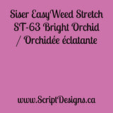 ST63 Orchidée brillante - Siser EasyWeed Stretch HTV