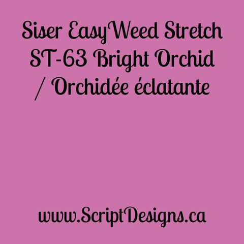 ST63 Bright Orchid - Siser EasyWeed Stretch HTV