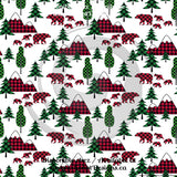 Buffalo Plaid Cutouts - Patterned Adhesive Vinyl (10 Different designs available)