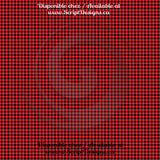 Buffalo Plaid - Vinyle adhésif à motifs (8 modèles différents disponibles) 