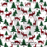 Buffalo Plaid Cutouts - Patterned Adhesive Vinyl (10 Different designs available)