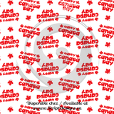 Fête du Canada - Vinyle adhésif à motifs (18 modèles différents disponibles) 