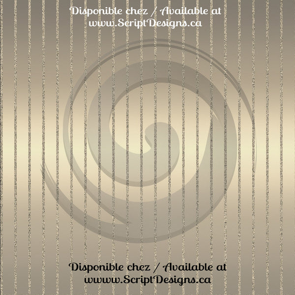 Champagne Gold - Patterned Adhesive Vinyl  (14 Different designs available)