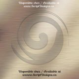 Champagne Gold - Patterned Adhesive Vinyl  (14 Different designs available)