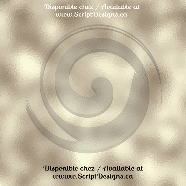 Champagne Gold - Patterned Adhesive Vinyl  (14 Different designs available)