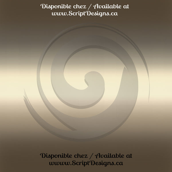 Champagne Gold - Patterned Adhesive Vinyl  (14 Different designs available)