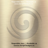 Champagne Gold - Patterned Adhesive Vinyl  (14 Different designs available)