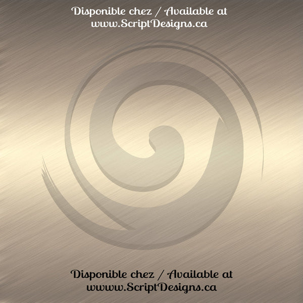 Champagne Gold - Patterned Adhesive Vinyl  (14 Different designs available)