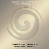 Champagne Gold - Patterned Adhesive Vinyl  (14 Different designs available)