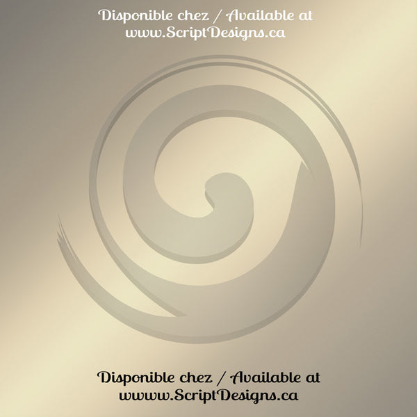 Champagne Gold - Patterned Adhesive Vinyl  (14 Different designs available)