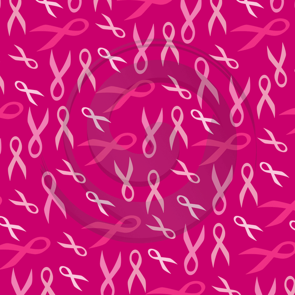 Breast Cancer Awareness - Patterned Adhesive Vinyl (11 Designs) - ScriptDesigns - 1