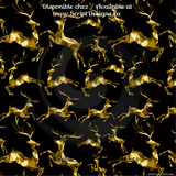 Christmas in Gold - Patterned HTV (26 different designs available)