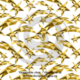 Christmas in Gold - Patterned HTV (26 different designs available)