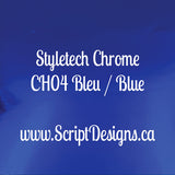 Styletech Chrome - Permanent Adhesive Vinyl