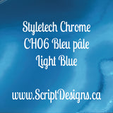 Styletech Chrome - Permanent Adhesive Vinyl